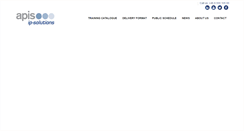 Desktop Screenshot of apistraining.com